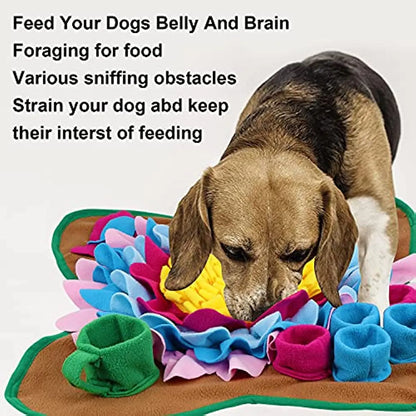 Snuffle Mat for Dogs and Cats – Intelligence and Anti-Choking Mat for Slow Feeding 🐾