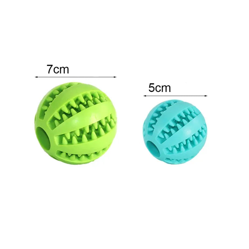 Interactive Rubber Ball Toy for Dogs 🐕